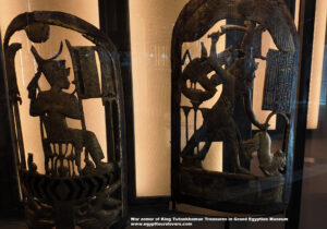 War-armor-of-King-Tutankhamun-Treasures-in-Grand-Egyptian-Museum