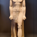 25-Dynasty-5,-Limestone,-Statue-of-the-official-Ra-Wer,-Rawer,-Ancient-Egypt,-History-Pharaohs,-Grand-Egyptian-Museum,-secret-chamber,-the-crypt-in-his-tomb-at-Saqqara,-overseer-of-the-royal-palace